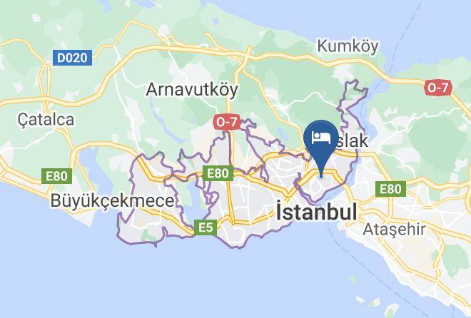 Sisli - Derpa Suite Hotel Maps