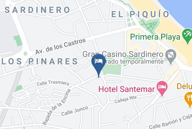 Suite Home Pinares Map