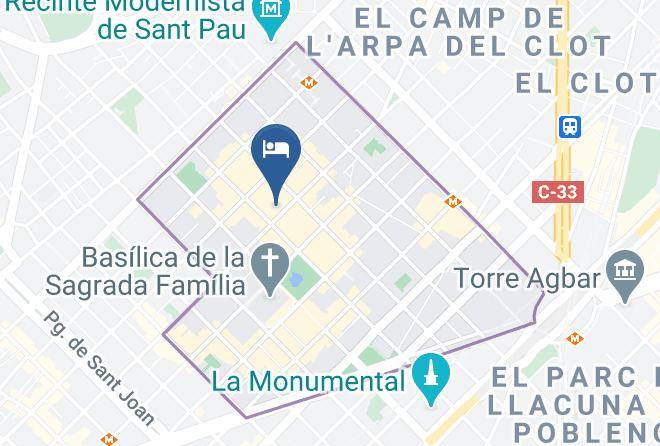 Barcelona - Suite Home Sagrada Familia Maps