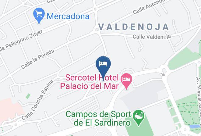 Santander - Suite Home Sardinero Maps