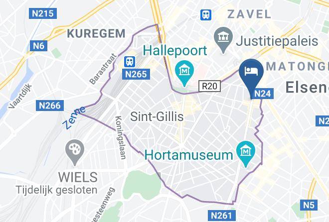 Sint Gillis - Suite Home Stephanie Maps