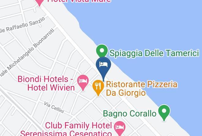 Forli - Suite Hotel Carducci Maps