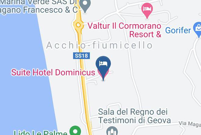 Cosenza - Suite Hotel Dominicus Maps