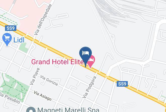 Bologna - Suite Hotel Elite Maps