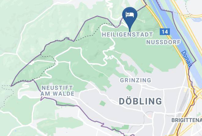 Vienna Dobling - Suite Hotel Kahlenberg Maps