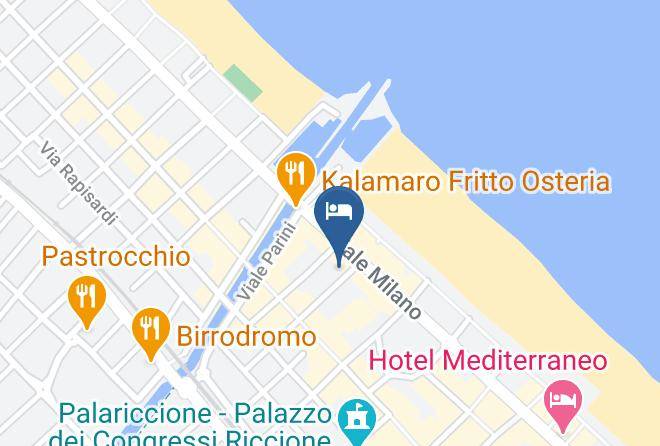 Rimini - Suite Hotel Maestrale Maps