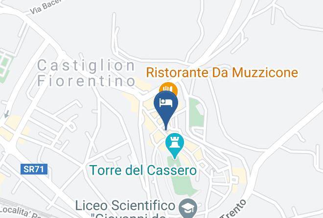 Arezzo - Suite La Gioconda Maps