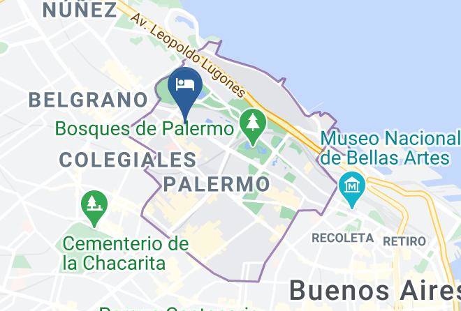 Buenos Aires - Suite Las Canitas Palermo Maps