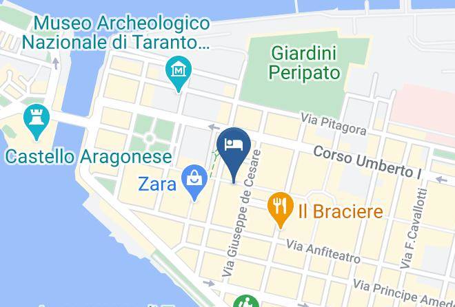 Taranto - Suite Le Perle Maps