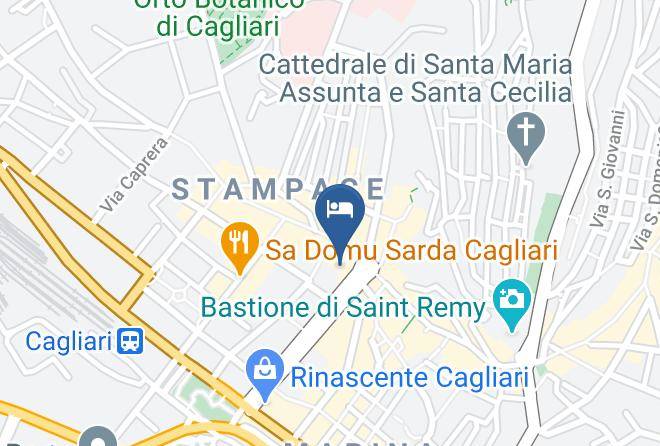 Cagliari - Suite Nel Largo Maps