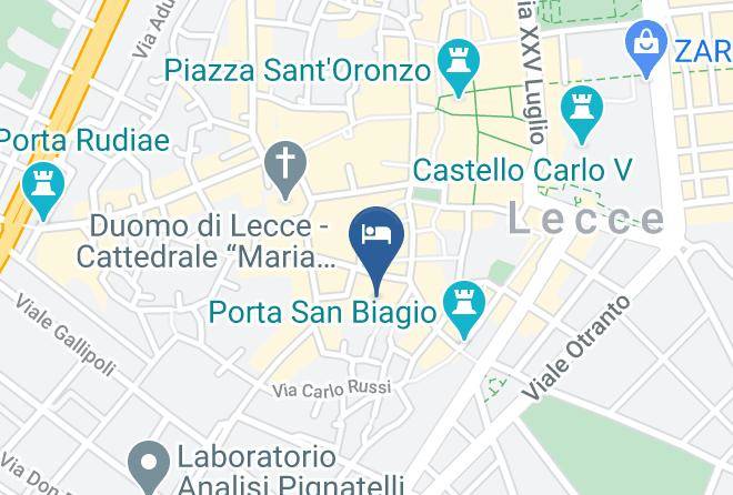 Lecce - Suite Palace Castromediano Maps