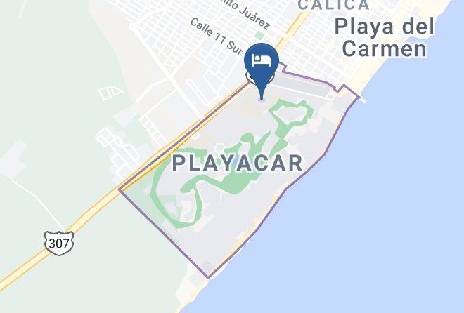 Solidaridad - Suite Playacar Maps