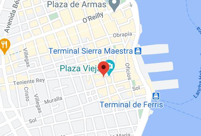 La Habana Vieja - Suite Plaza Vieja Maps
