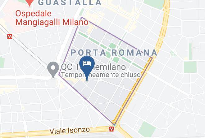 Suite Porta Romana 2 Map