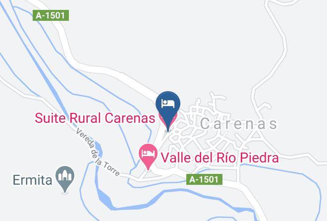 Zaragoza - Suite Rural Carenas Maps