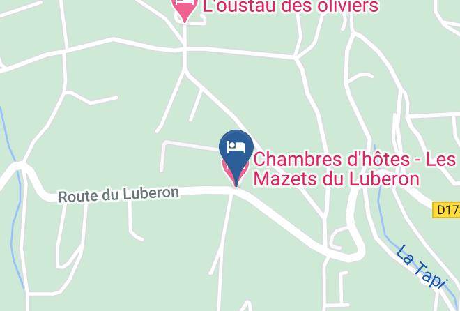 Vaucluse - Suite & Spa Du Luberon Maps