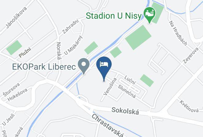 Liberec - Suite Sungarden Maps