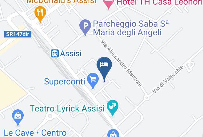Perugia - Suite Teatro Assisi Vasca Idromassaggio In Camera Maps