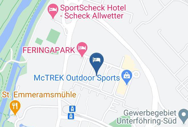 Munich District - Suitehotel Feringapark Maps