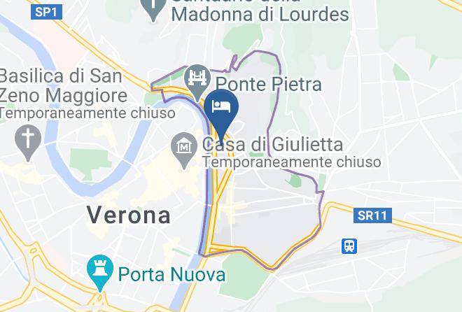 Verona - Suites Alla Giarina Maps