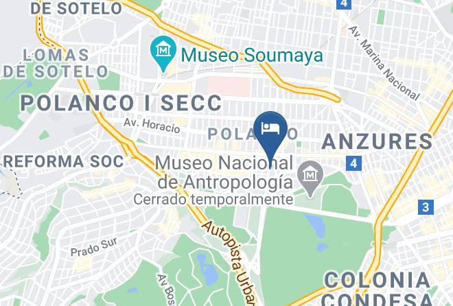 Miguel Hidalgo - Suites Arquimedes 33 Maps