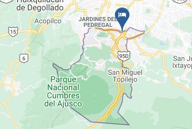 Tlalpan - Hotel La Luna Maps