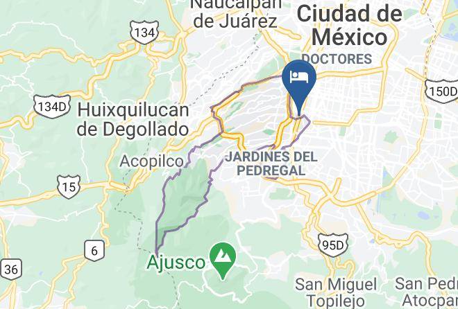 Alvaro Obregon - Suites Coben Maps