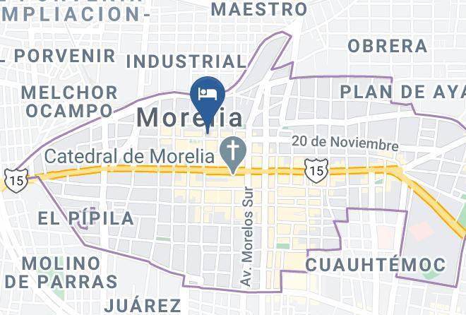 Morelia - Suites Concepto Maps