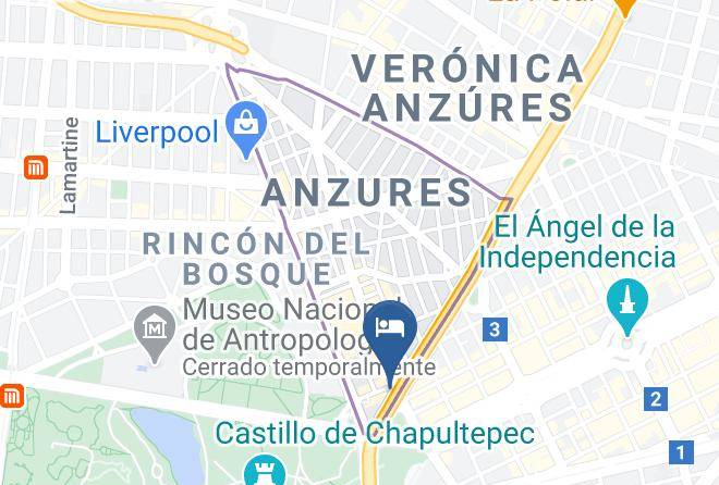 Miguel Hidalgo - Suites Contempo Maps
