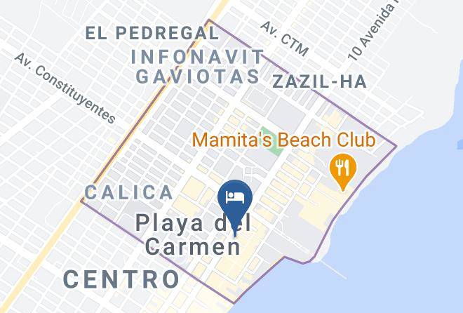 Solidaridad - Suites Corazon Maps