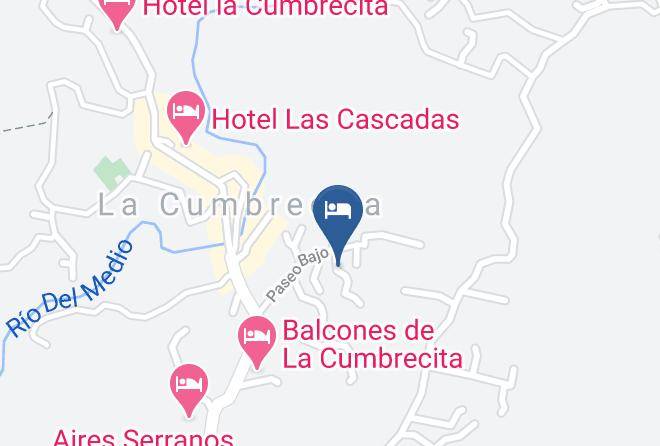 Calamuchita Department - Suites De La Colina Maps