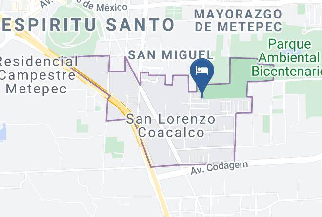 Metepec - Suites De Lujo En Zona Exclusiva De Metepec Maps