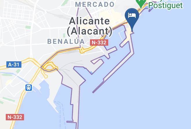 Alicante - Suites Del Mar By Melia Maps