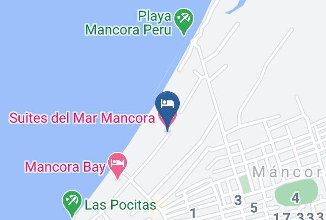 Talara - Suites Del Mar Mancora Maps