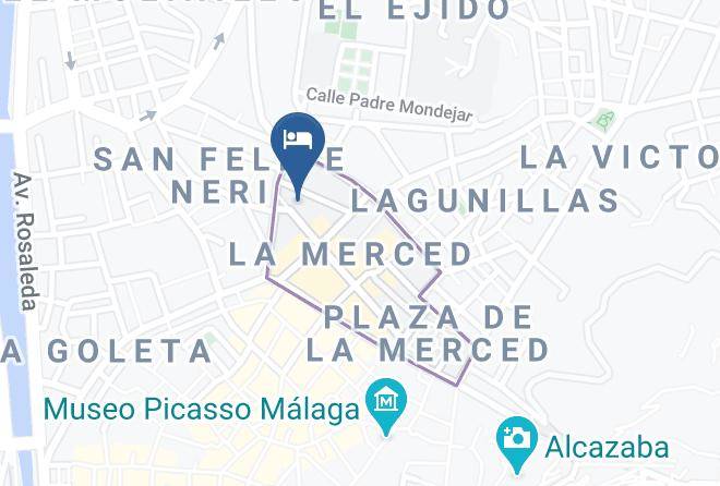 Suites Del Pintor Map