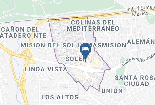 Tijuana - Suites Del Sol Maps