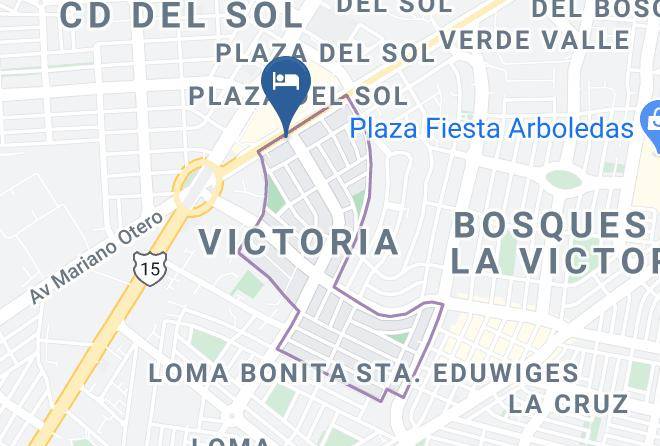 Zapopan - Suites Futura Maps