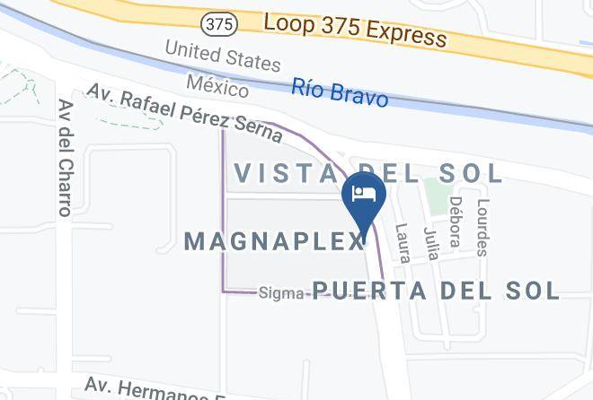Juarez - Suites Hotel Maria Bonita Maps