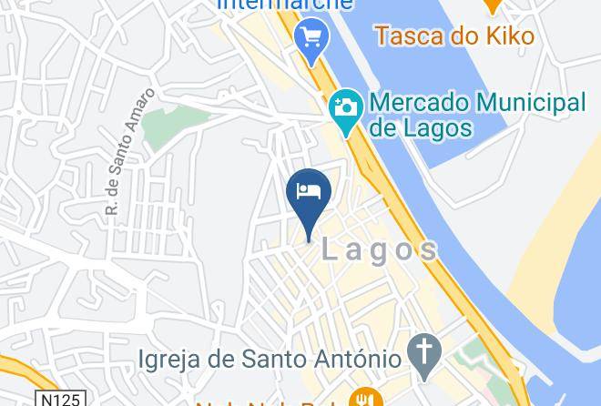 Lagos - Suites Inn Lagos Maps