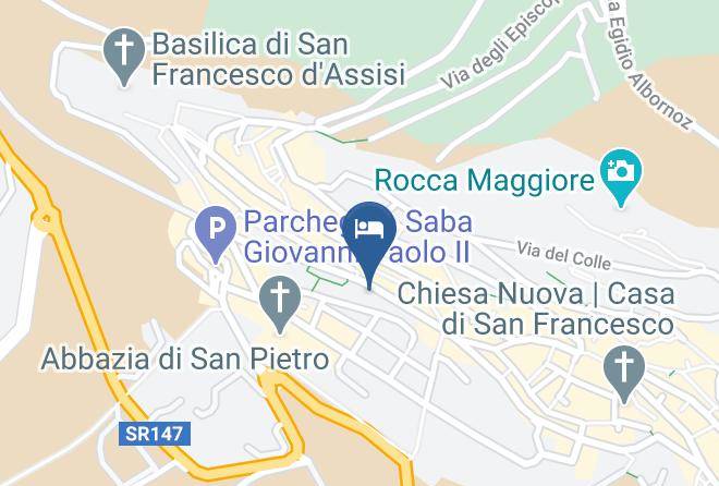 Perugia - Suites Le Dimore Di San Francesco Maps
