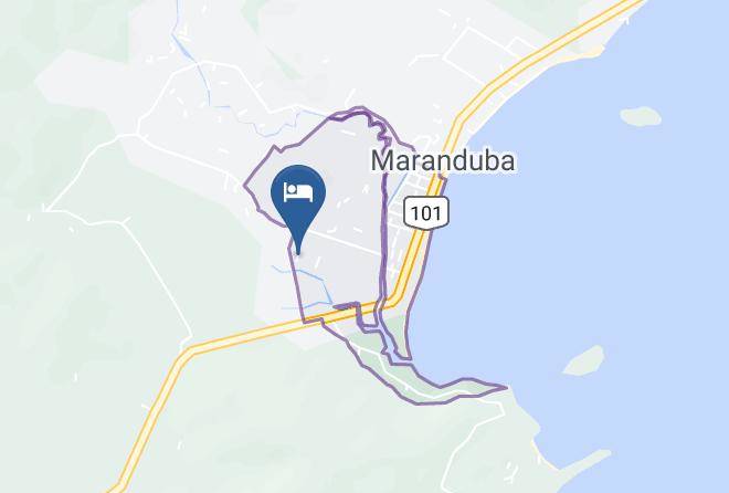 Ubatuba - Suites Lesther Maps