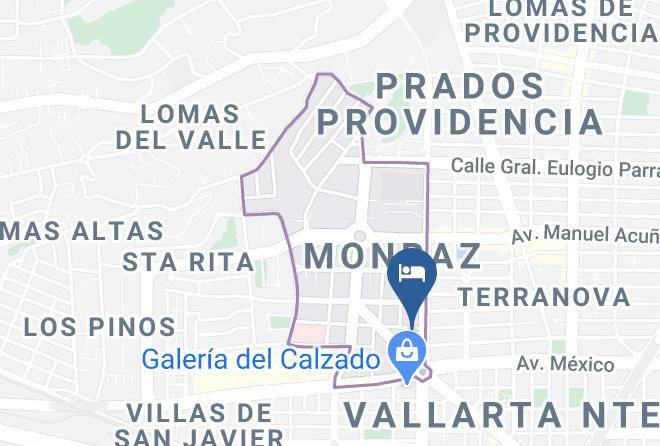 Guadalajara - Suites Lila Maps