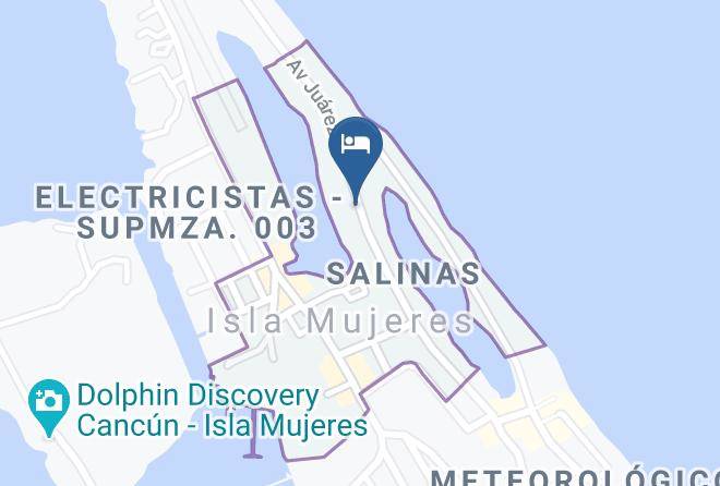 Isla Mujeres - Suites Lorens Maps