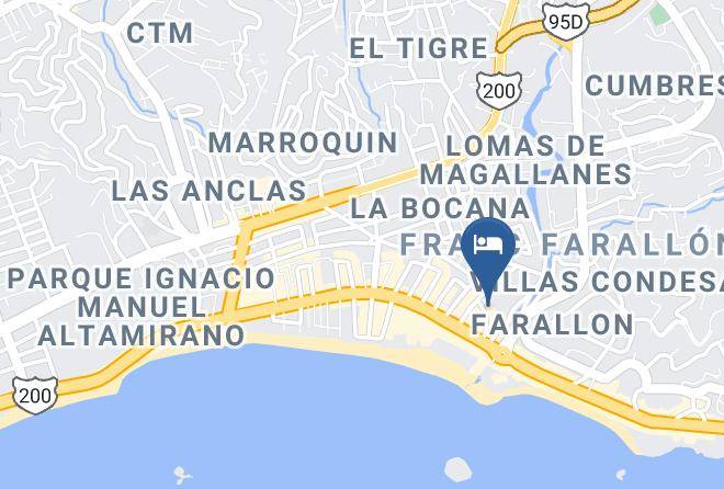 Acapulco De Juarez - Suites Magallanes Maps