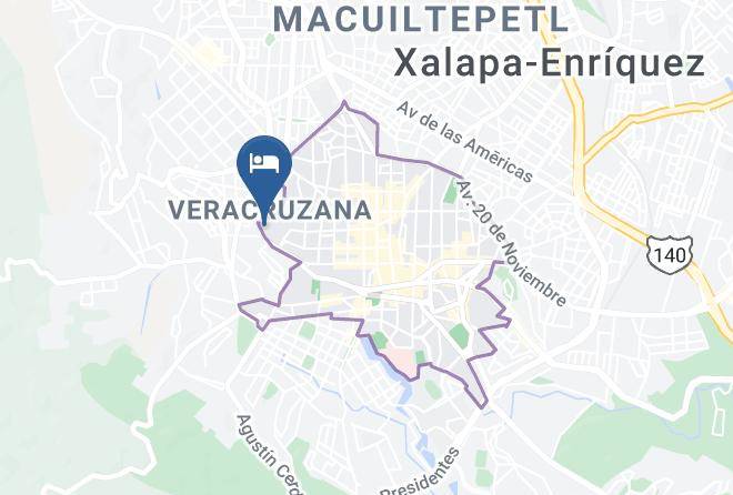 Xalapa - Suites Meson Del Cid Maps