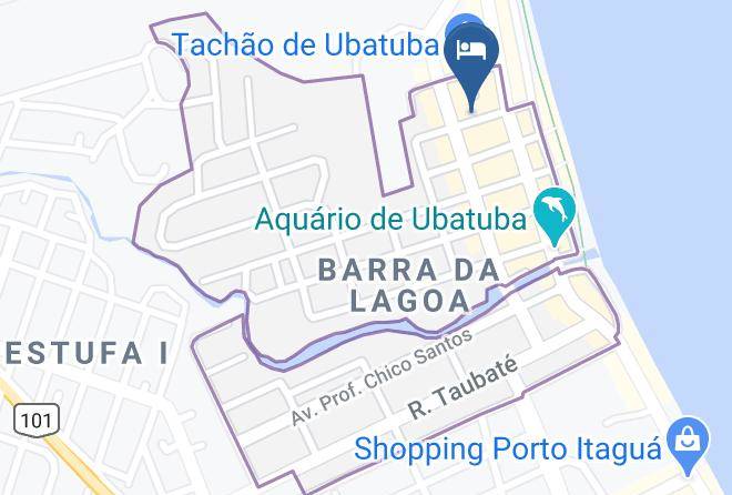 Ubatuba - Suites O Flautista Maps