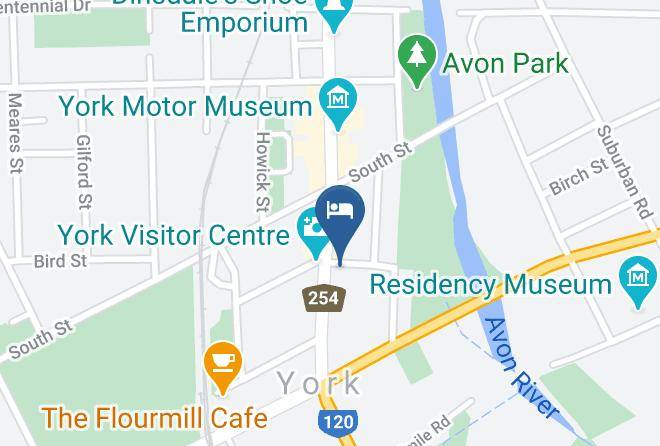 York - Suites On Avon Maps