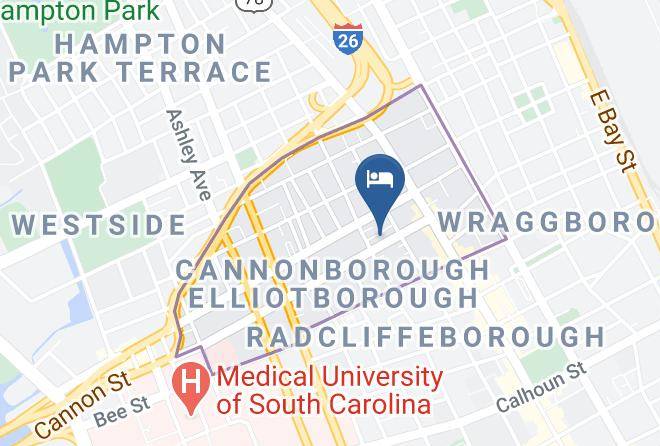 Charleston - Suites On Cannon Maps