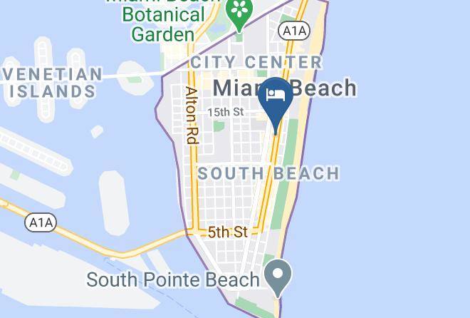 Miami Dade - Suites On South Beach Maps