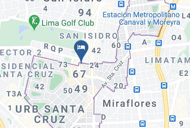 San Isidro - Suites Plaza Las Flores Maps